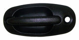 Jeep Metal Black exterior door handle assembly - QJ99SJM