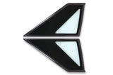 t Quarter Windows Hatchback Pair fits Ford Mustang 1987-1993 Drake E7ZZ-6129710-1B Drake Muscle Cars