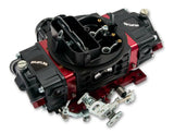 Quick Fuel Carburetor BR-67318; Street 650 cfm 4bbl Mechanical Black/Red aluminum LED