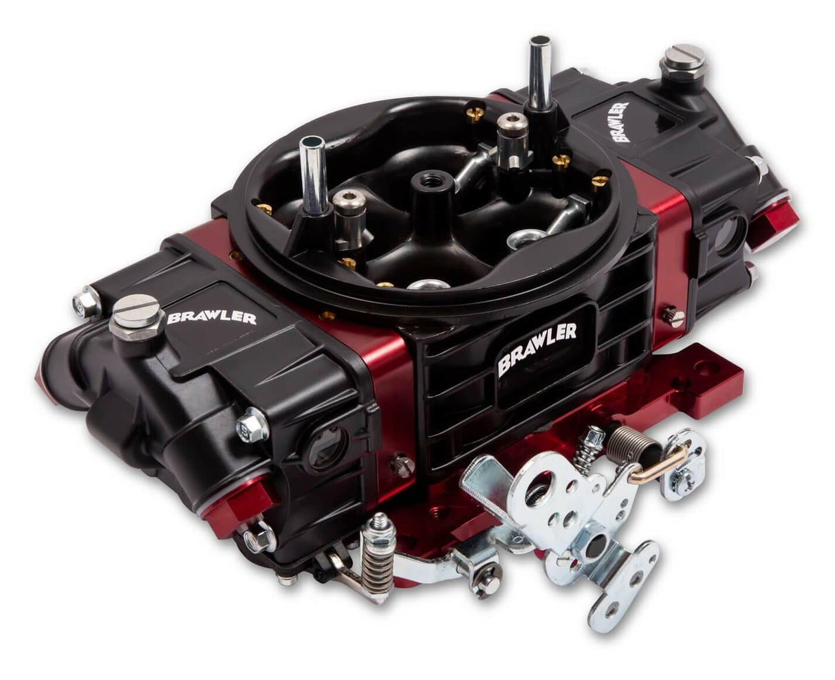 Quick Fuel Carburetor BR-67331; Race 750 cfm 4bbl Mechanical Black/Red aluminum LED