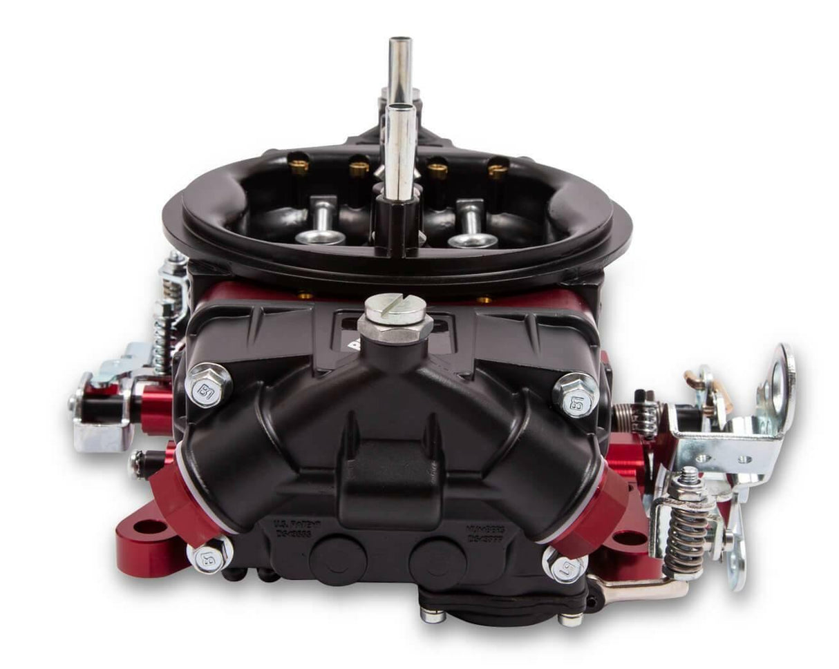 Quick Fuel Carburetor BR-67331; Race 750 cfm 4bbl Mechanical Black/Red aluminum LED