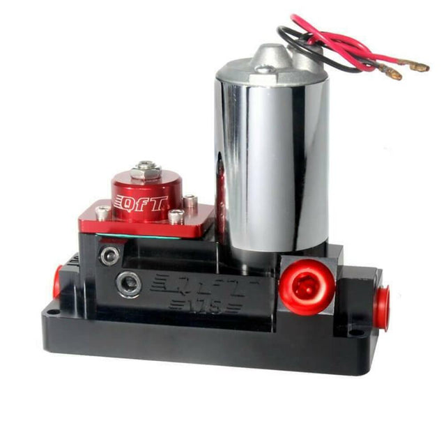 t Quick Fuel Electric Fuel Pump 30-175QFT; 175gph Billet Aluminum for Gasoline Quick Fuel