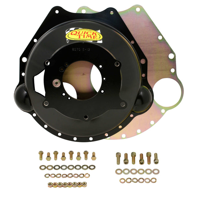t Quick Time RM-8070 Bellhousing Olds/Pontiac V8 to Muncie/Saginaw/BW T-10 Trans Quick Time