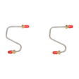 t Rear Axle Wheel Cylinder Brake Lines for 96-99 Buick LeSabre Stainless ARA9301SS Fine Lines