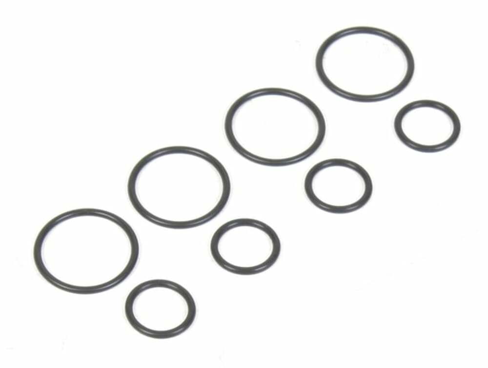Holley Replacement O-Ring Kit For Delphi Style Injectors 508-19 black