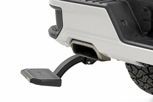 Retractable Bed Step; Manual for 2019-2024 Chevy Silverado 1500 by Rough Country