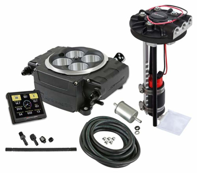 Holley Sniper EFI Throttle Body for Ford black stainless steel