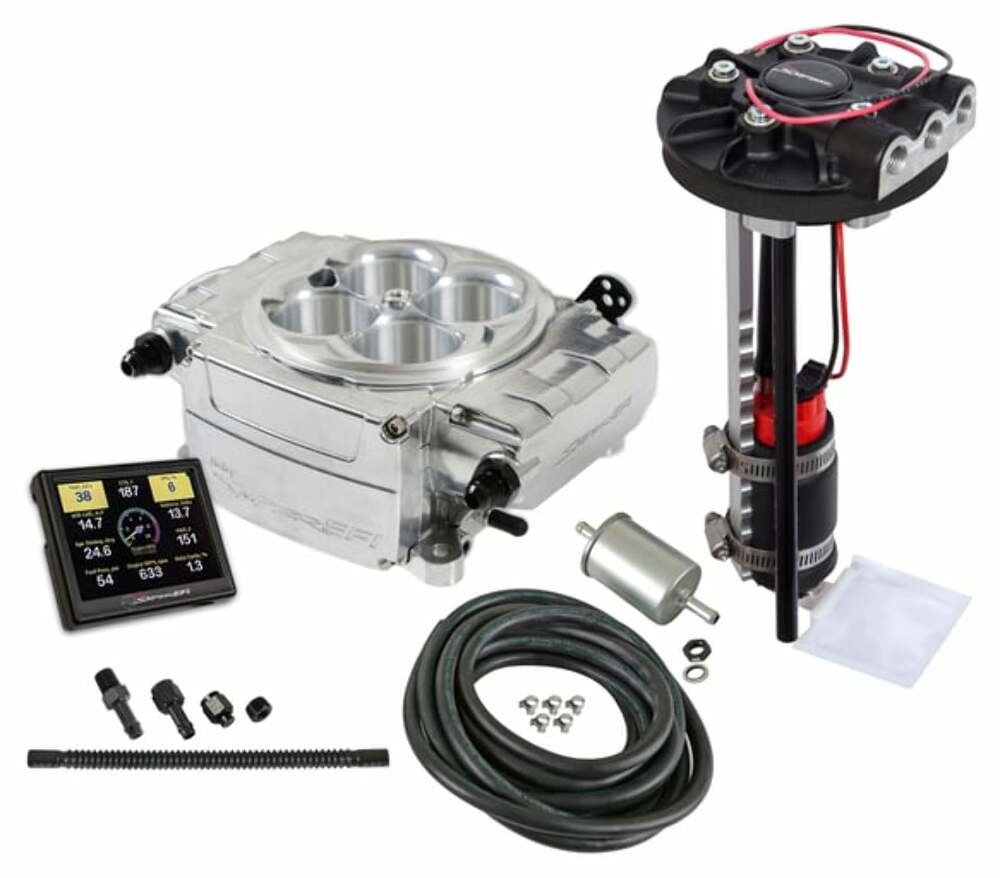 Holley Sniper EFI Throttle Body for Ford stainless steel