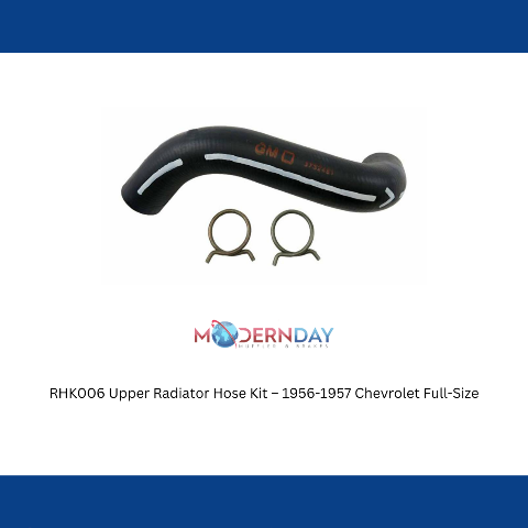 radiator hose kit fits 1956-1957 Chevy Full Size upper RHK006 Shafer's Classic Reproductions