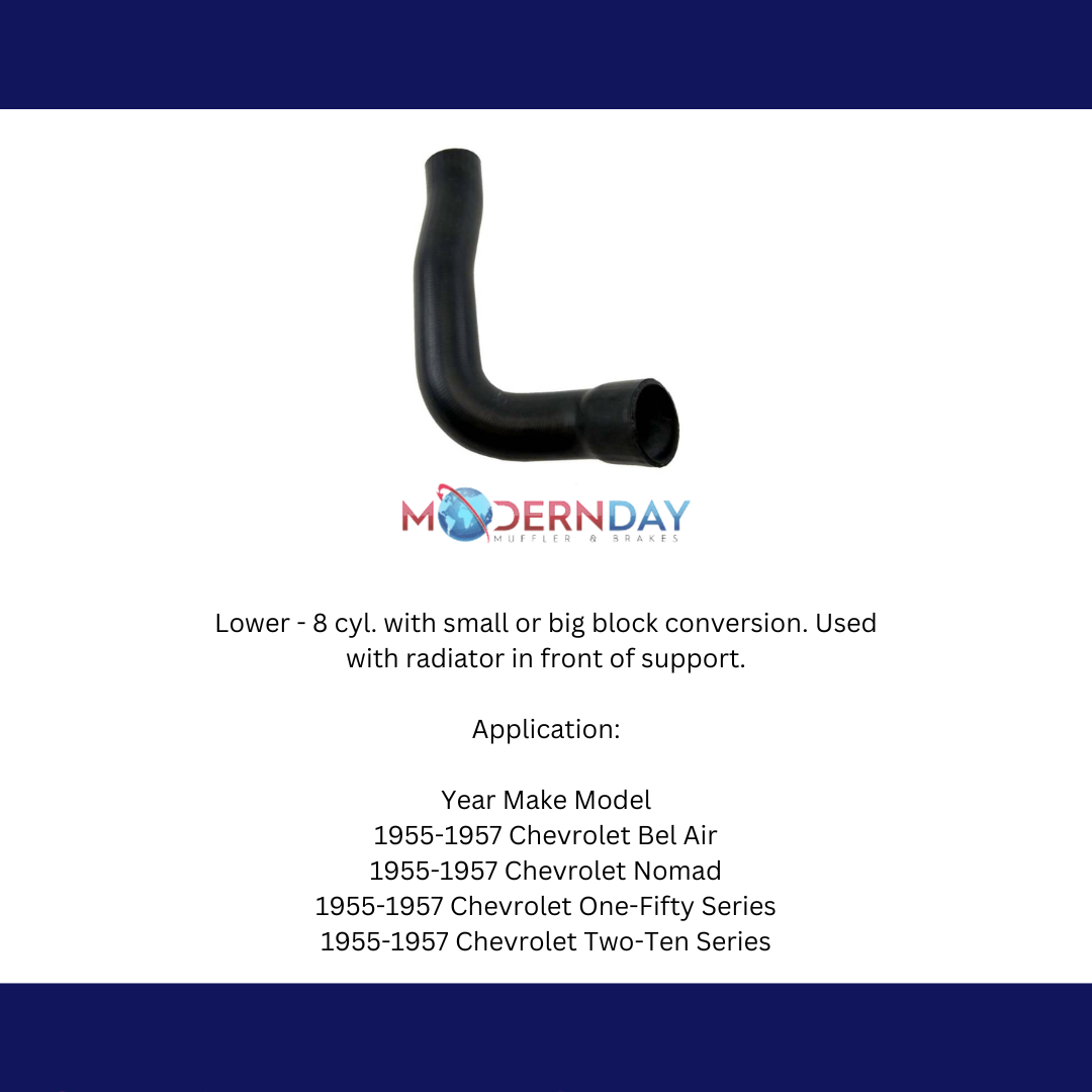 Fits 1955 - 1957 Chevrolet Full Size  Radiator Hose Kits RHK008