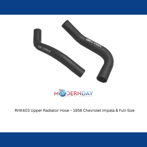 radiator hose kit fits 1958 Chevy Full Size 348 engine upper RHK403 Shafer's Classic Reproductions