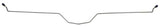 Late Rear End Housing Crossover Line fits 1965-1966 Chevy Corvette RHL906 Shafer's Classic Reproductions