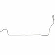Brake Line for 1962-1964 Plymouth Fury Intermediate stainless steel