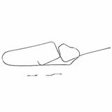 Fits 66 Mopar B-Body, Factory Disc; 3pc Line, Intermediate Brake Line-RIN6602OM