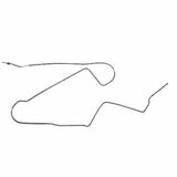 Fits 72 Mopar B-Body, Disc Brakes, Intermediate Brake Line; Steel-RIN7201OM