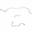 Front Brake Line Kit for 1962-1964 Dodge Polara steel