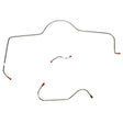 Front Brake Line Kit for 1965 Dodge Coronet dual master cylinder stainless steel