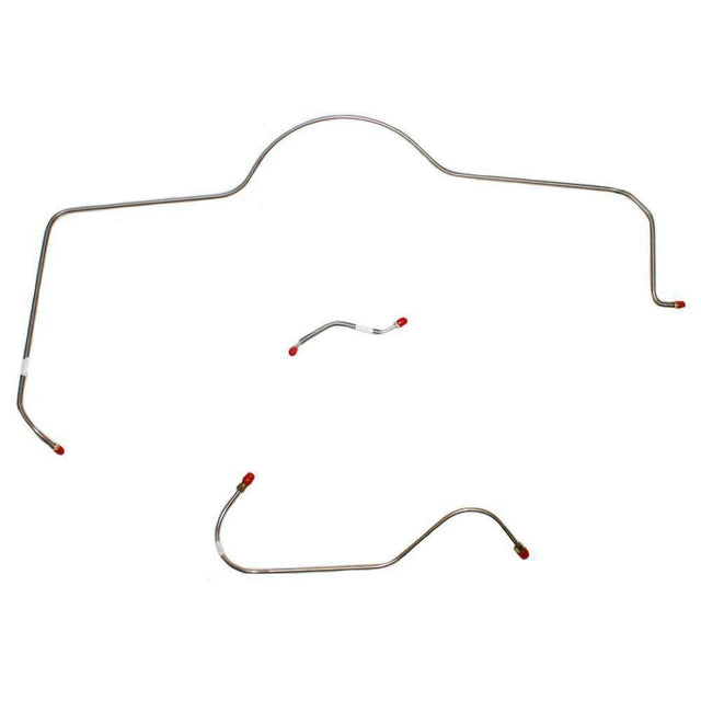 Front Brake Line Kit for 1965 Dodge Coronet dual master cylinder stainless steel