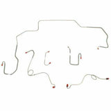 Front Brake Line Kit for 1968-1970 Dodge Coronet disc brakes stainless steel