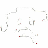 Front Brake Line Kit for 1968-1970 Dodge Coronet disc brakes steel