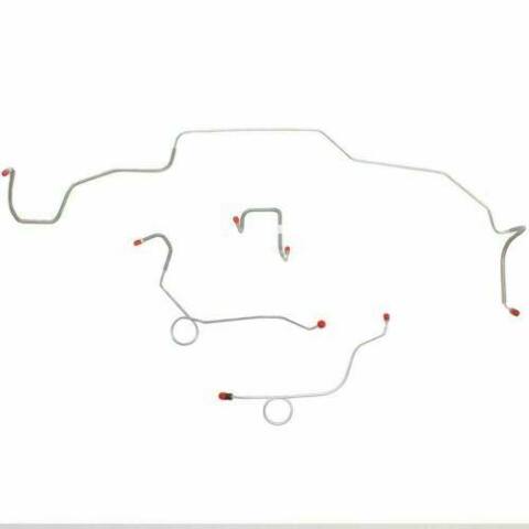 Front Brake Line Kit for 1968-1970 Dodge Coronet disc brakes steel