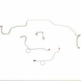 Front Brake Line Kit for 1968-1970 Dodge Coronet disc brakes steel