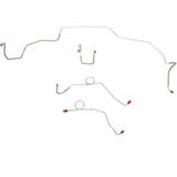 Front Brake Line Kit for 1968-1970 Dodge Coronet disc brakes stainless steel