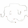 Front Brake Line Kit for 1968-1970 disc brakes stainless steel