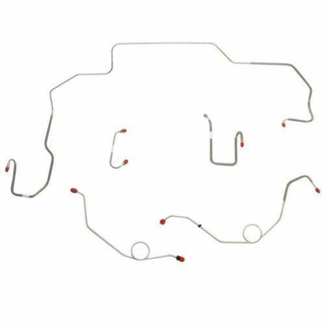 Front Brake Line Kit for 1968-1970 disc brakes stainless steel
