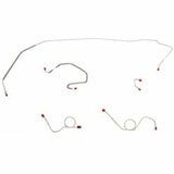 Front Brake Line Kit for 1971 Dodge Coronet disc brakes stainless steel