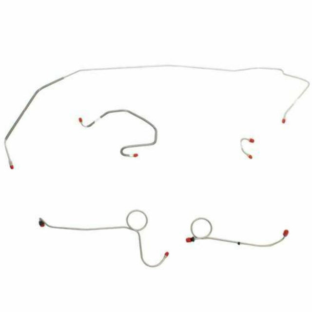 Front Brake Line Kit for 1971 Dodge Coronet disc brakes stainless steel