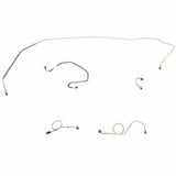 Front Brake Line Kit for 1971 Dodge Coronet disc brakes stainless steel