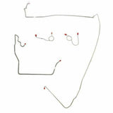 Front Brake Line Kit for 1973 Dodge Coronet disc brakes stainless steel
