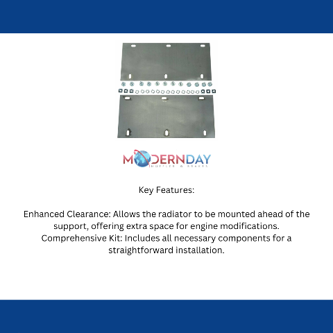 Radiator Mounting Kit fits 1955-1957 Chevy Full Size RMK001 Shafer's Classic Reproductions
