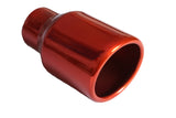 t Rolled Edge Slant Cut Stainless Steel Tip Powered Coated Orange-T819OJ Modern Day Muffler and Brakes