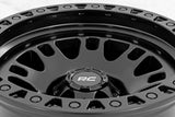 Rough Country 82 Series Wheel Semi Gloss Black 18x9 5x5.0 -12mm 82181218