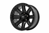Rough Country 84 Series Wheel; Gloss Black; 18x8.5; 6x5.5; +0mm 84180912