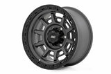 Rough Country 85 Series Wheel Beadlock Gray/Black 17x9 5x5.5 -0mm 85170014A