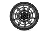 Rough Country 85 Series Wheel Beadlock Gray/Black 17x9 6x5.5 -18mm 85171812A