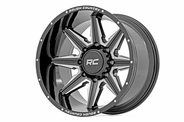 91 Series wheel for 2020-2024 Chevy Silverado 2500 by Rough Country