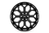 Rough Country 96 Series Wheel; One-Piece; Black; 20x9; 6x5.5; -12mm 96200912