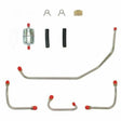 Fuel Line for 1970-1974 Dodge Challenger Pump to Carb stainless steel