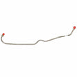 Replacement Line for 72 Mopar B-Body 318 2BBL Carter, 1pc Line; Stainless; stainless steel