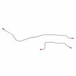 Replacement Line for Mopar B-Body; Hemi Cross Ram Intake, w/ Edelbrock Carb; Left Side steel