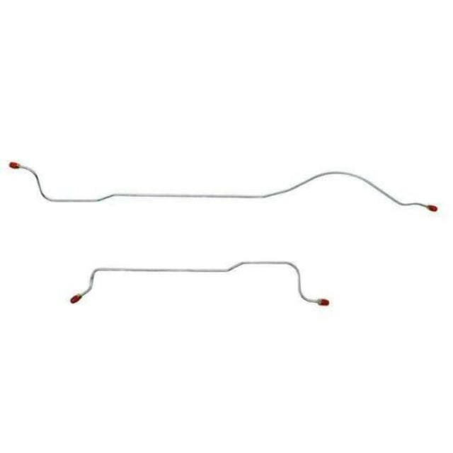 Brake Line for 1962 - Rear Axle Lines 2 Piece Rear Axle Set Stainless for 62-63 Dodge Polara stainless steel