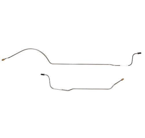 1966-1969 Dodge Coronet Rear Brake Lines 8-3/4 Rear Axle Stainless RRA6801SS