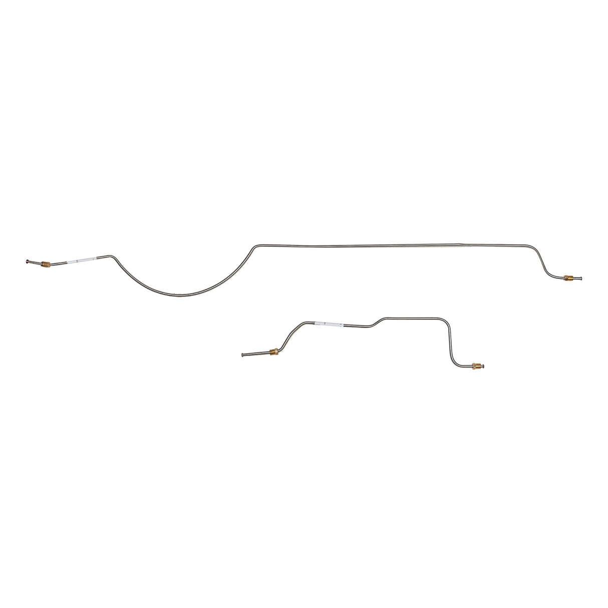 1970 B-Body Rear Axle Brake Lines 8-3/4 Rear Axle Stainless RRA7001SS