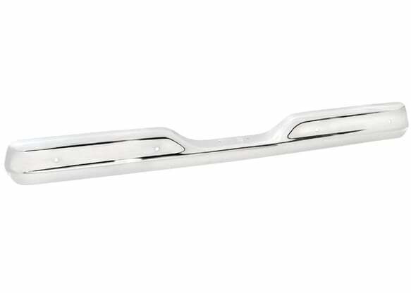 1963-1966 Chevrolet C10 Panel; Rear Bumper - Fleetside - Chrome RRB6066