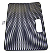RT Off-Road bug screen fits 1997-2006 Jeep Wrangler black rubber powder coat includes hardware RT34085