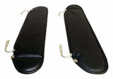 t RT Off-Road RT52005 Sun Visor Set for 1987-1995 YJ Wrangler Black Sun Visor Set RT Off-Road